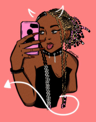 drawing for sister