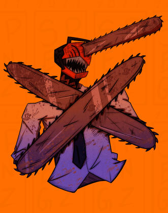 Chainsaw Man commission